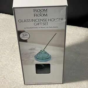 Room 2 Room Glass Incense Holder - NEW IN BOX